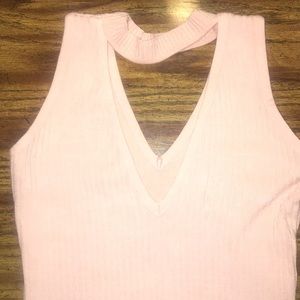 Baby Pink “Yuri” sweater dress